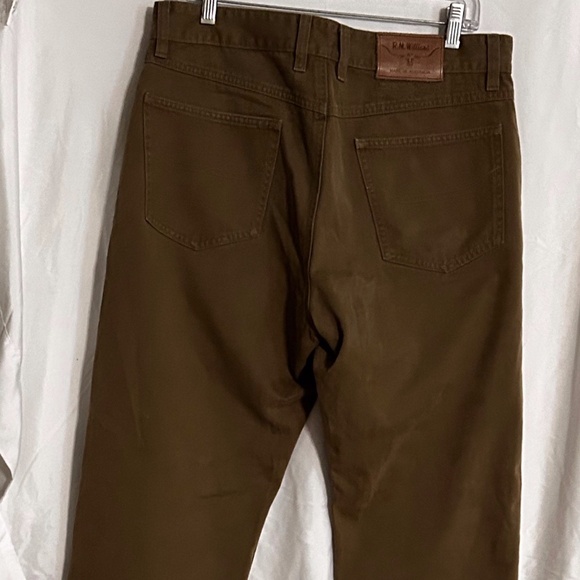 R.M. Williams Men's Cotton Jeans Australia - Walnut W-32, Inseam - 32 - SALE - Picture 3 of 10